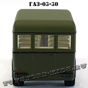 ГАЗ — 03-30 (военный, зелёный матовый) арт. Н651