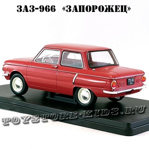 №11 ЗАЗ-966 «Запорожец» (1:24)
