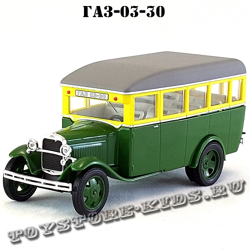 ГАЗ — 03-30 (зелёный) арт. Н651
