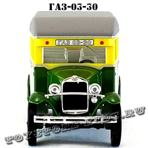 ГАЗ — 03-30 (зелёный) арт. Н651