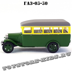 ГАЗ — 03-30 (зелёный) арт. Н651