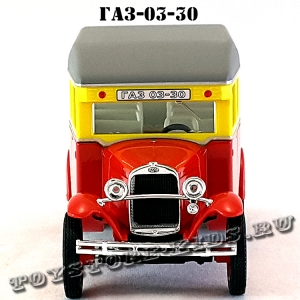 ГАЗ — 03-30 (красный) арт. Н651
