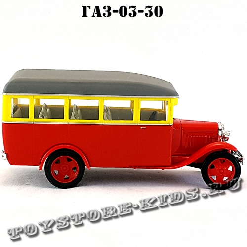 ГАЗ — 03-30 (красный) арт. Н651