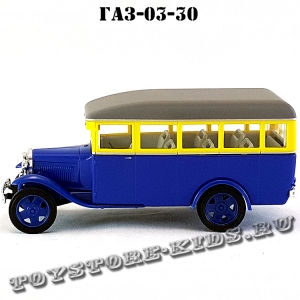 ГАЗ — 03-30 (синий) арт. Н651
