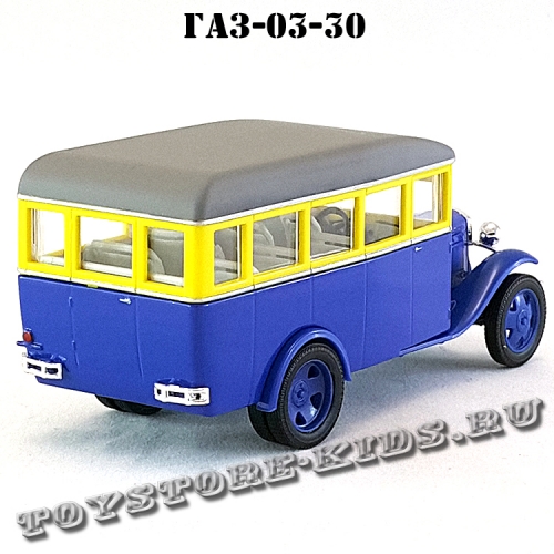ГАЗ — 03-30 (синий) арт. Н651