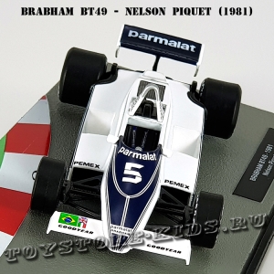 Ит. серия №7 Brabham BT49 - Nelson Piquet (1981)
