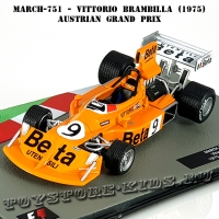 Ит. серия №19 March 751 - Vittorio Brambilla (1975)