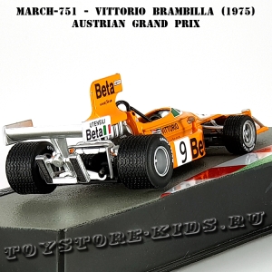 Ит. серия №19 March 751 - Vittorio Brambilla (1975)
