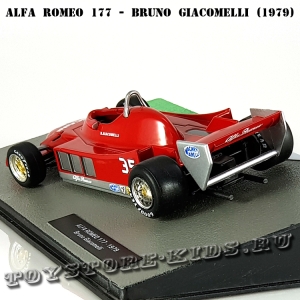 Ит. серия №35 Alfa Romeo 177 - Bruno Giacomelli (1979)