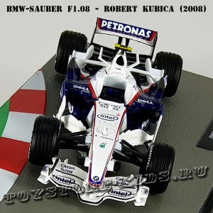 Ит. серия №50 BMW-Sauber F1.08 - Robert Kubica (2008)