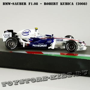 Ит. серия №50 BMW-Sauber F1.08 - Robert Kubica (2008)