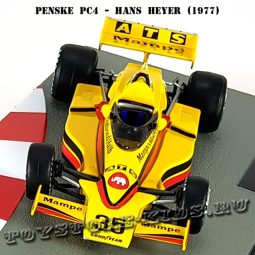 Ит. серия №210 Penske PC4 - Hans Heyer (1977)