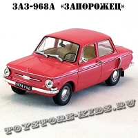 ЗАЗ-968А «Запорожец» (коралловый) арт. Р111