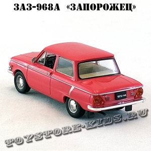 ЗАЗ-968А «Запорожец» (коралловый) арт. Р111