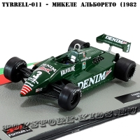 №29 Tyrrell 011 Микеле Альборето (1982)