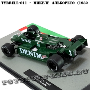 №29 Tyrrell 011 Микеле Альборето (1982)