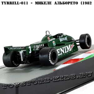 №29 Tyrrell 011 Микеле Альборето (1982)