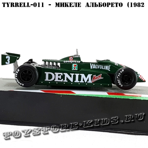 №29 Tyrrell 011 Микеле Альборето (1982)
