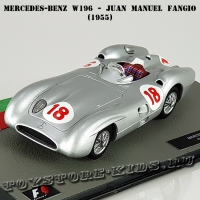 Ит. серия №40 Mercedes-Benz W196 - Juan Manuel Fangio (1955)