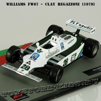 Ит. серия №57 Williams FW07 - Clay Regazzoni (1979)