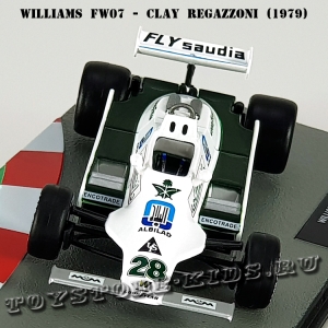 Ит. серия №57 Williams FW07 - Clay Regazzoni (1979)