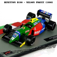 Ит. серия №70 Benetton B190 - Nelson Piquet (1990)
