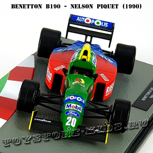 Ит. серия №70 Benetton B190 - Nelson Piquet (1990)
