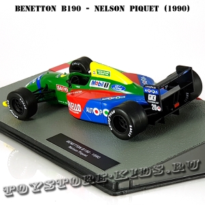 Ит. серия №70 Benetton B190 - Nelson Piquet (1990)