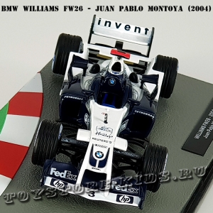 Ит. серия №76 BMW Williams FW26 - Juan Pablo Montoya (2004)