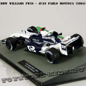 Ит. серия №76 BMW Williams FW26 - Juan Pablo Montoya (2004)