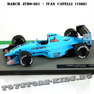 Ит. серия №81 March Judo-881 - Ivan Capelli (1988)