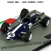 Ит. серия №87 Eagle MK1 - Dan Gurney (1967)