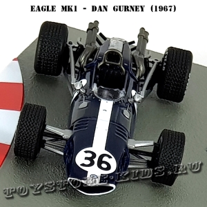 Ит. серия №87 Eagle MK1 - Dan Gurney (1967)