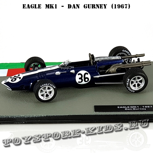 Ит. серия №87 Eagle MK1 - Dan Gurney (1967)