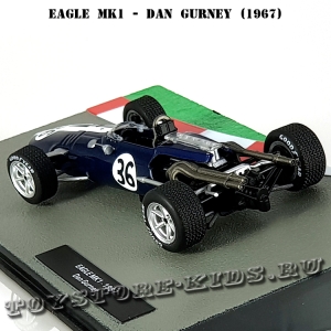 Ит. серия №87 Eagle MK1 - Dan Gurney (1967)