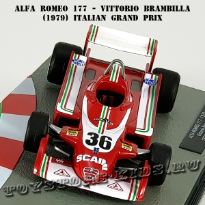 Ит. серия №100 Alfa Romeo-177 - Vittorio Brambilla (1979)