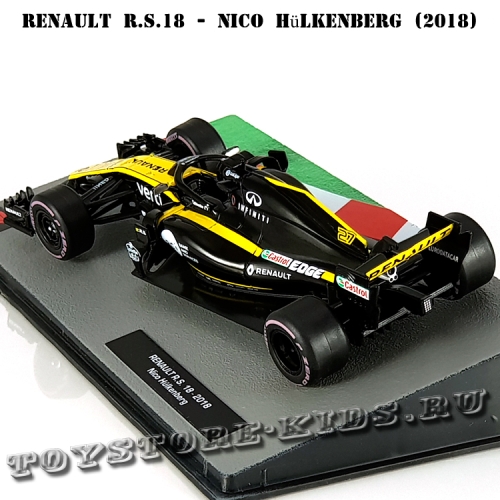 Ит. серия №144 Renault R.S.18 - Nico Hülkenberg (2018)