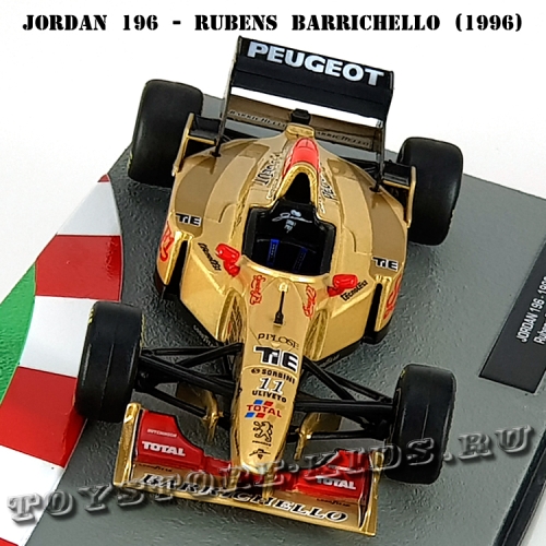 Ит. серия №145 Jordan 196 - Rubens Barrichello (1996)