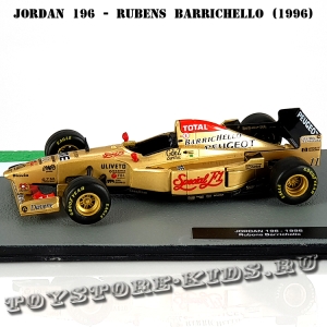 Ит. серия №145 Jordan 196 - Rubens Barrichello (1996)