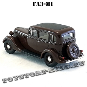 ГАЗ М-1 «Эмка» (коричневый) арт. Н154