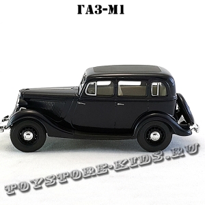 ГАЗ М-1 «Эмка» (кобальтовый) арт. Н154