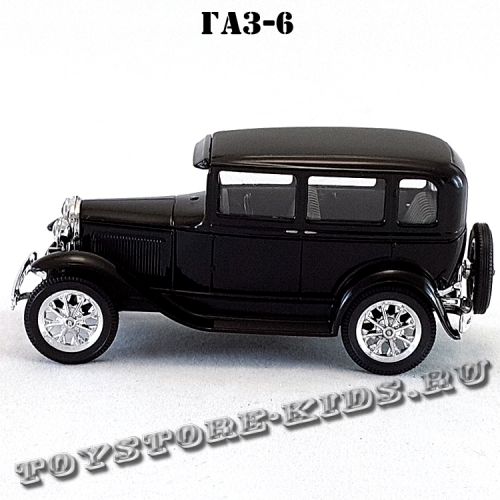 ГАЗ-6 «Пионер» (чёрный) арт. Н156