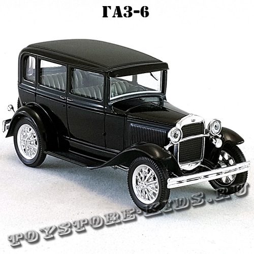 ГАЗ-6 «Пионер» (чёрный) арт. Н156