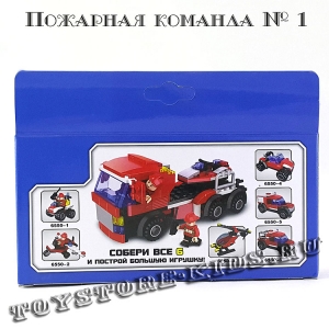 №1 Квадроцикл с фигуркой пожарного