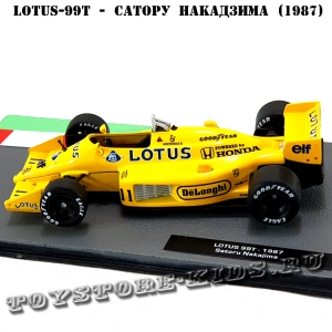 №9 Lotus 99T Сатору Накадзима (1987)