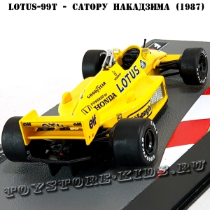 №9 Lotus 99T Сатору Накадзима (1987)