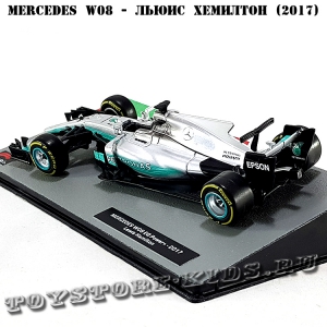 №51 Mercedes W08 - Льюис Хэмилтон (2017)