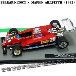 №15 Ferrari 126 C2 Марио Андретти (1982)