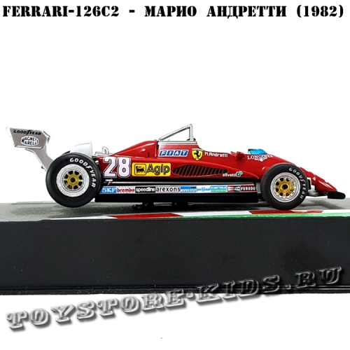 №15 Ferrari 126 C2 Марио Андретти (1982)