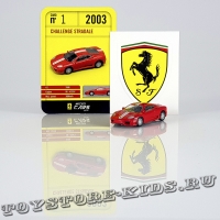 №1 Ferrari-CHALLENGE STRADALE (красный) ж/п
